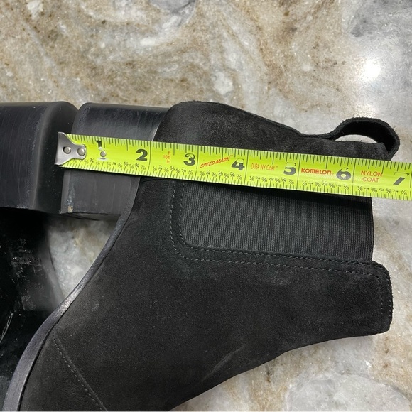 Rag & Bone Black Suede Heeled Chelsea Boots Women’s EU 38 - Picture 6 of 11